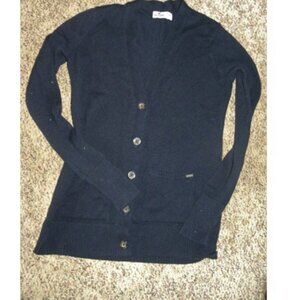 Women Size X-Small - Navy Cardigan Sweater by Hollister